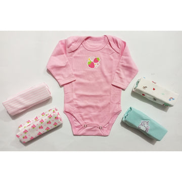 Pack of 5 Long Sleeve Bodysuits - BB24D1
