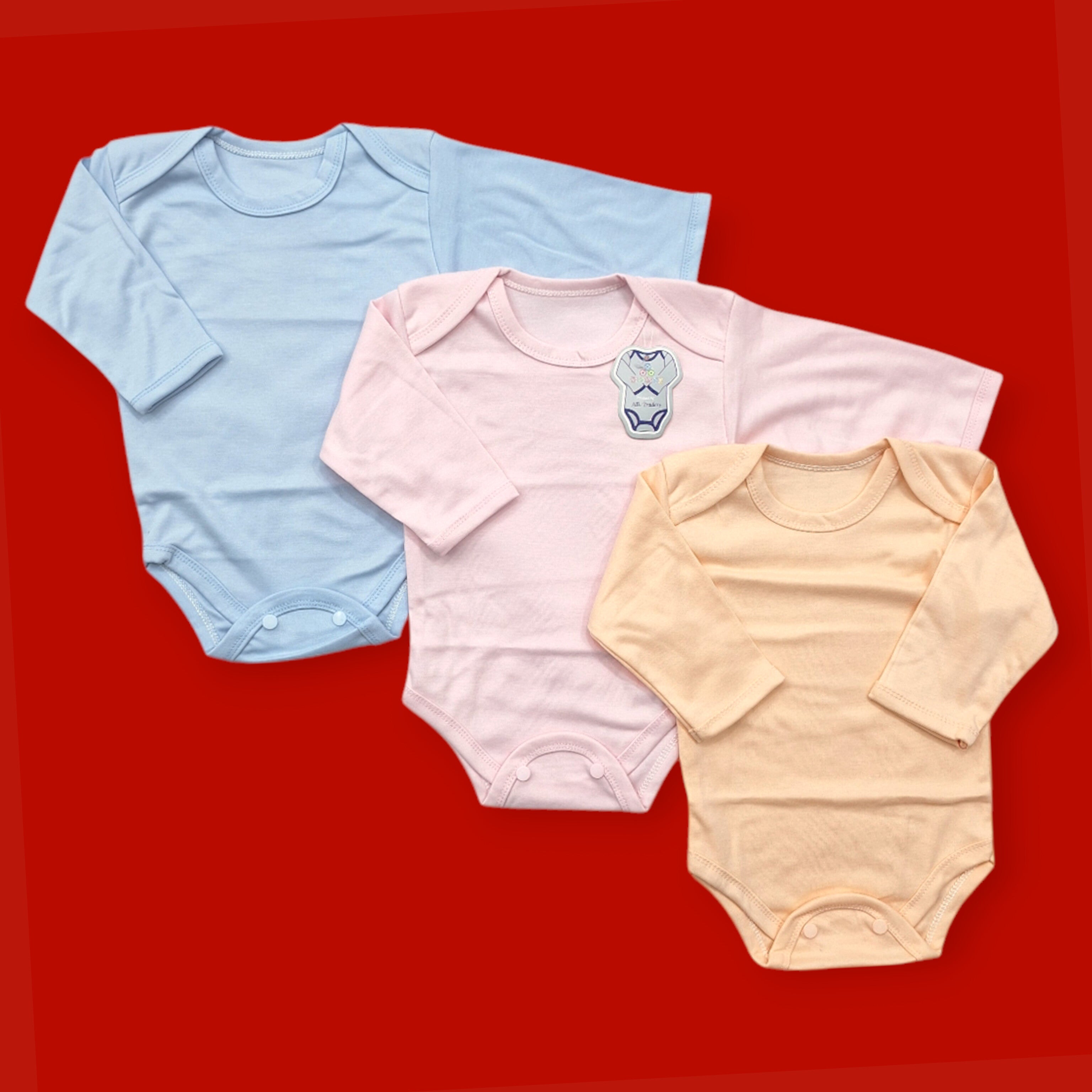 Super Kid Pack of 3 Body Suits - BPP