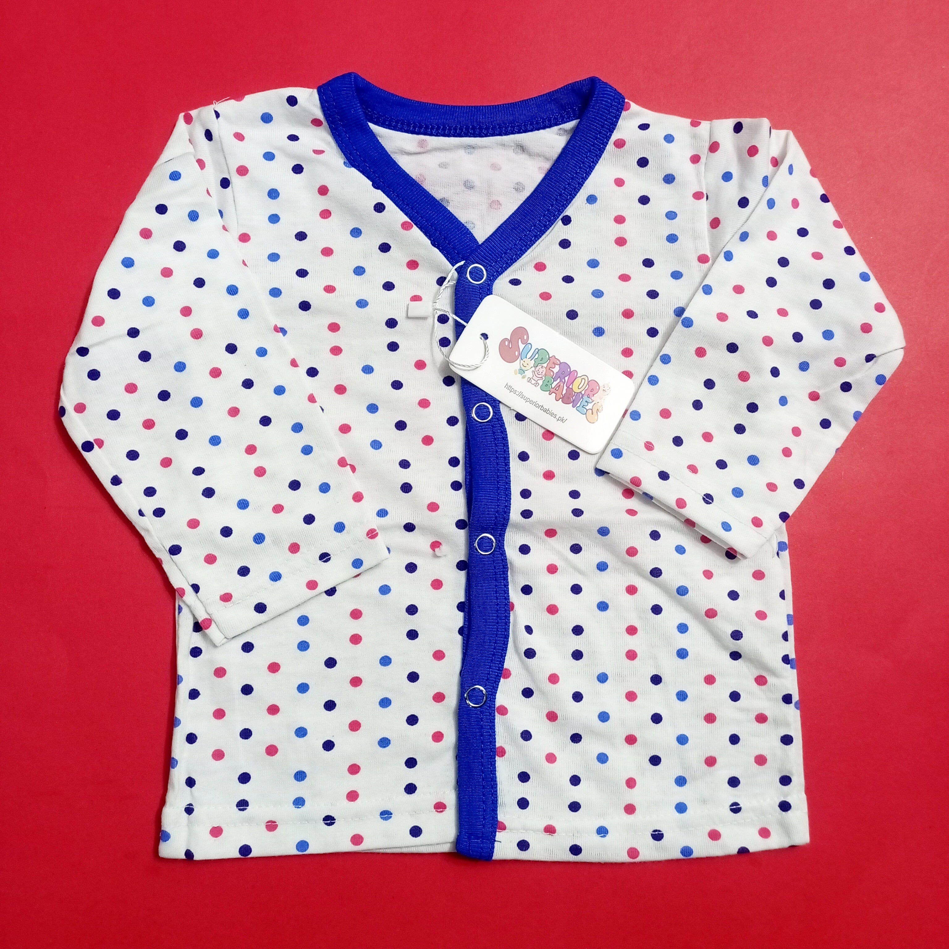 Summer Night Suit - Design 25 - Polka Dots
