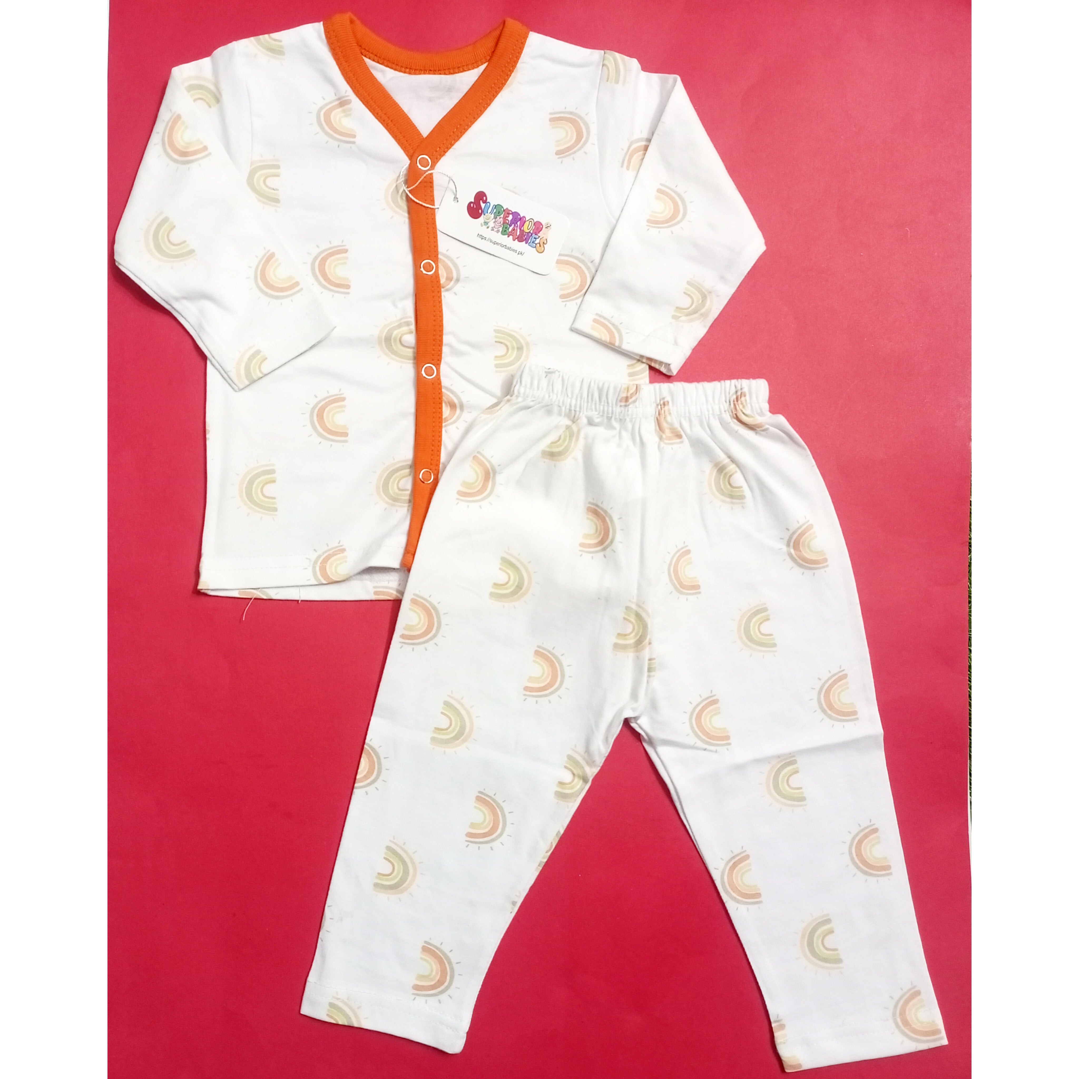 Summer Night Suit - Design 25 - Rainbow