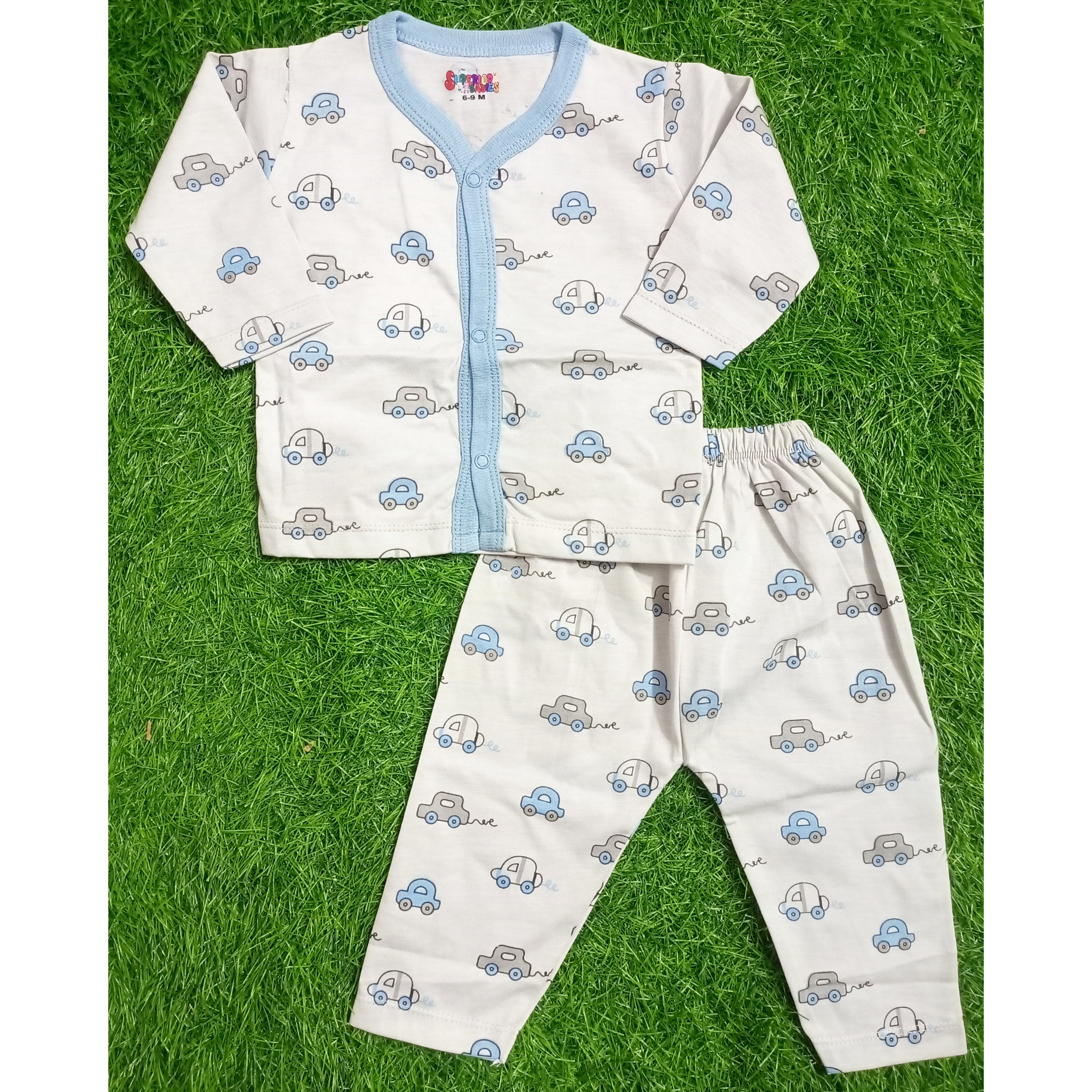 Summer Night Suit - 25 - Blue Cars