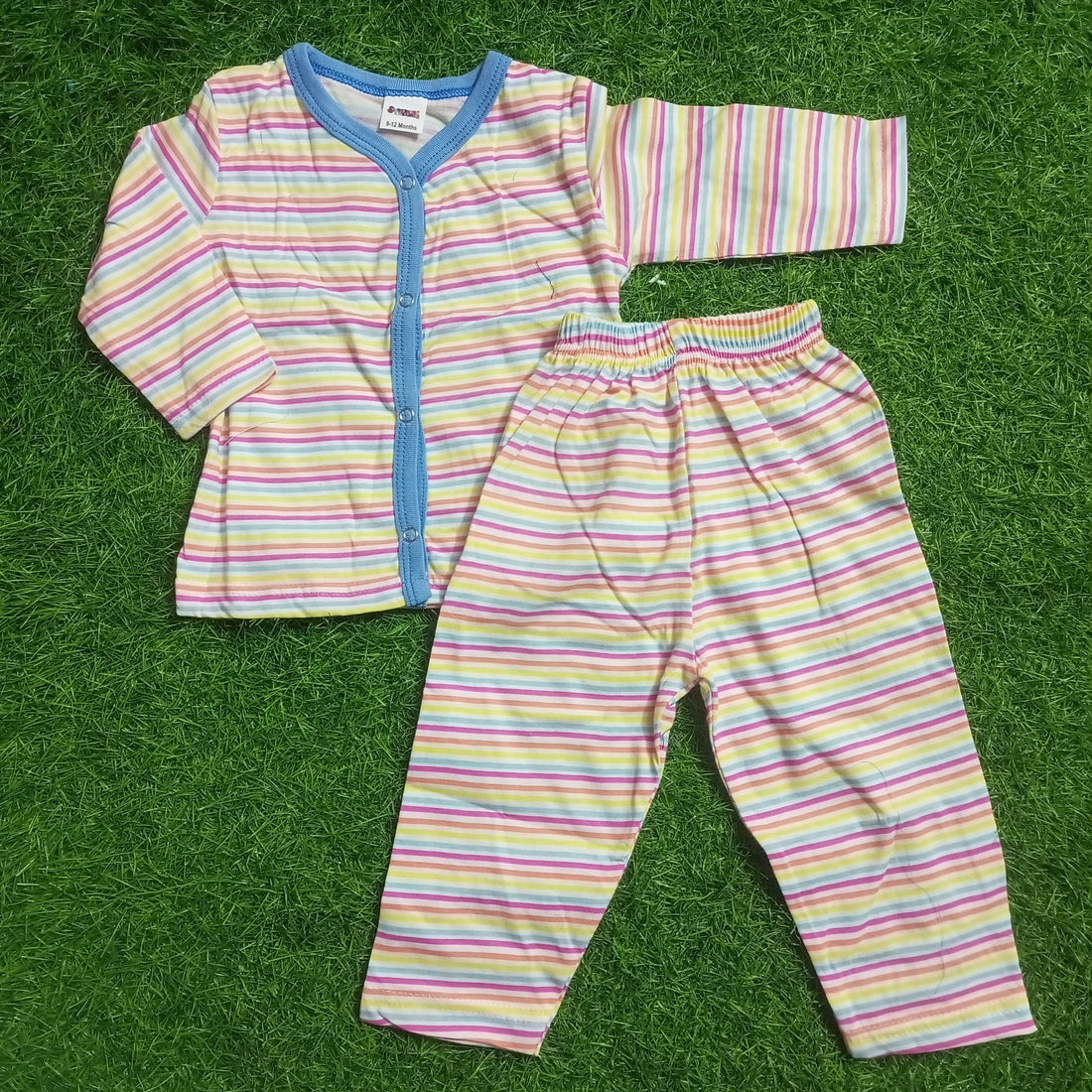 Summer Night Suit - Design 26 - Multi Lining
