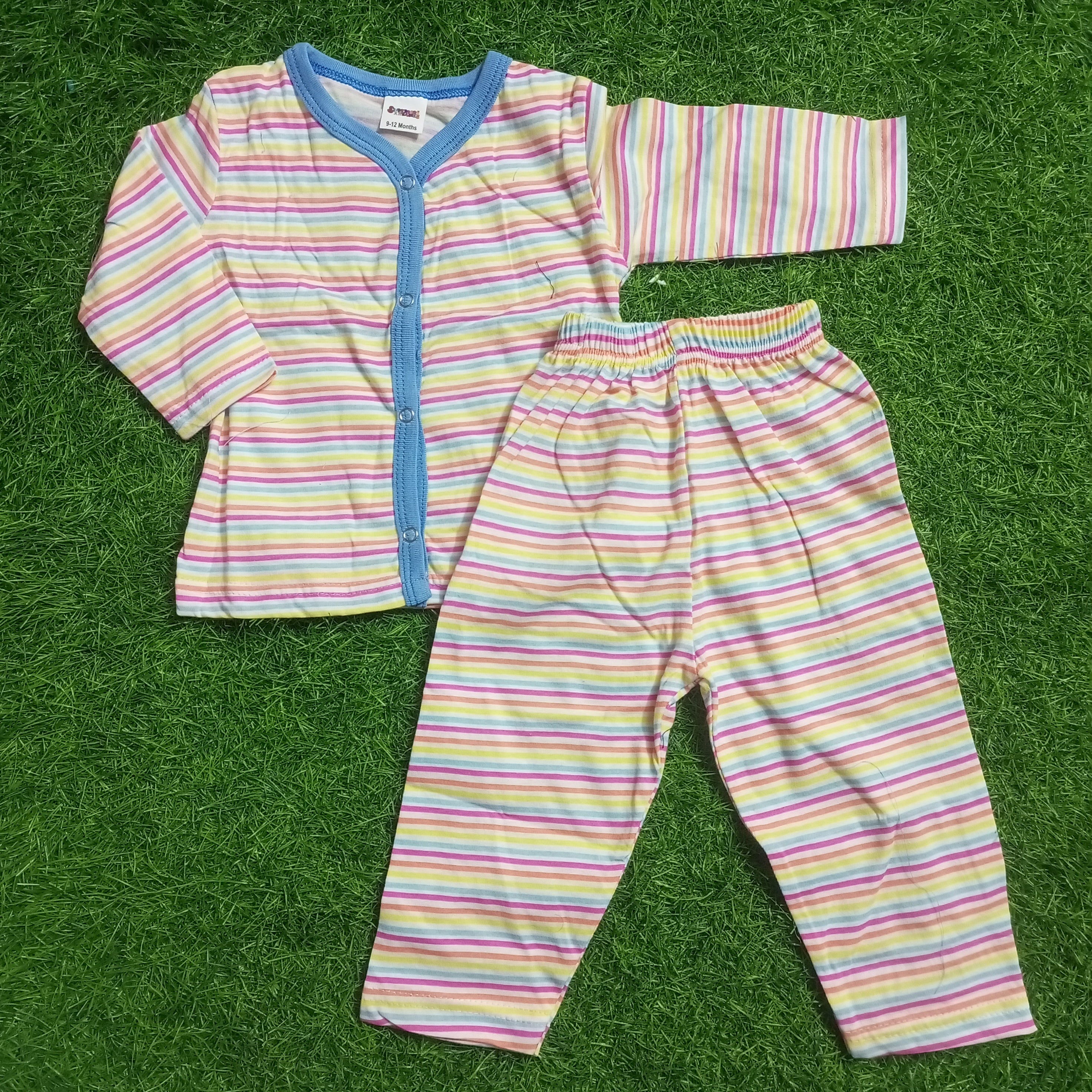 Summer Night Suit - Design 26 - Multi Lining