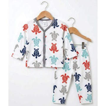 Summer Night Suit - Design 26 - Turtles