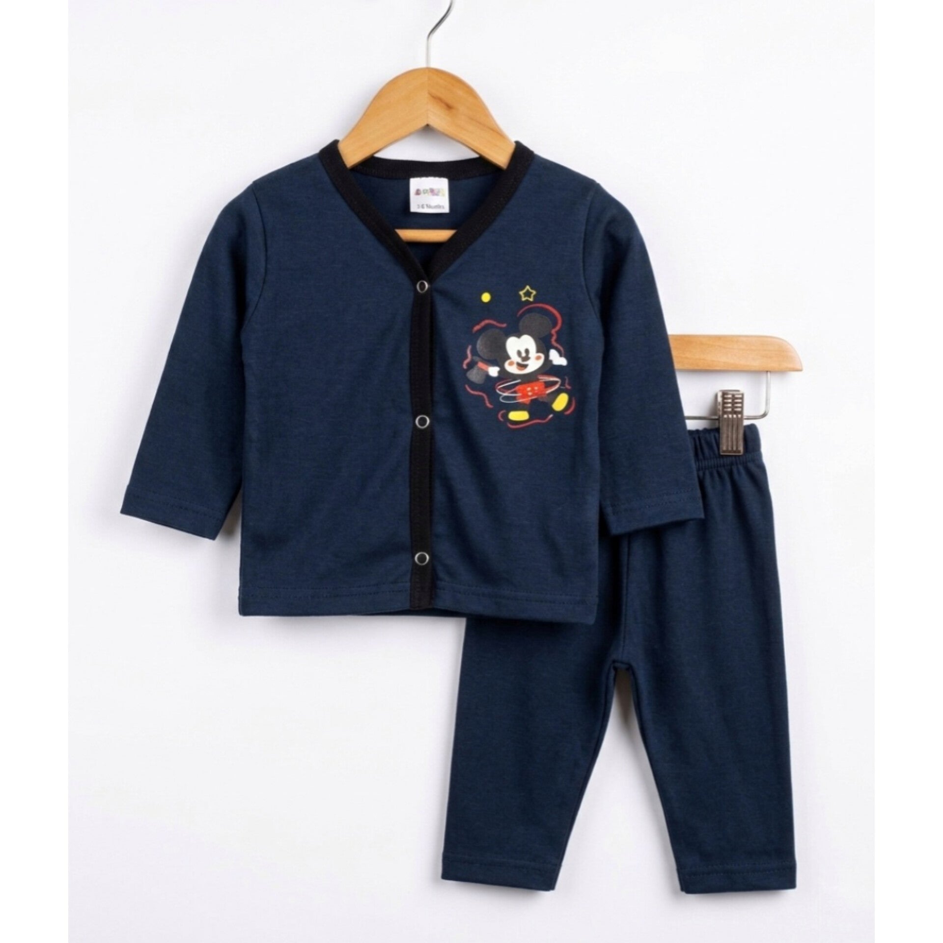 Summer Night Suit - Design 26 - Blue