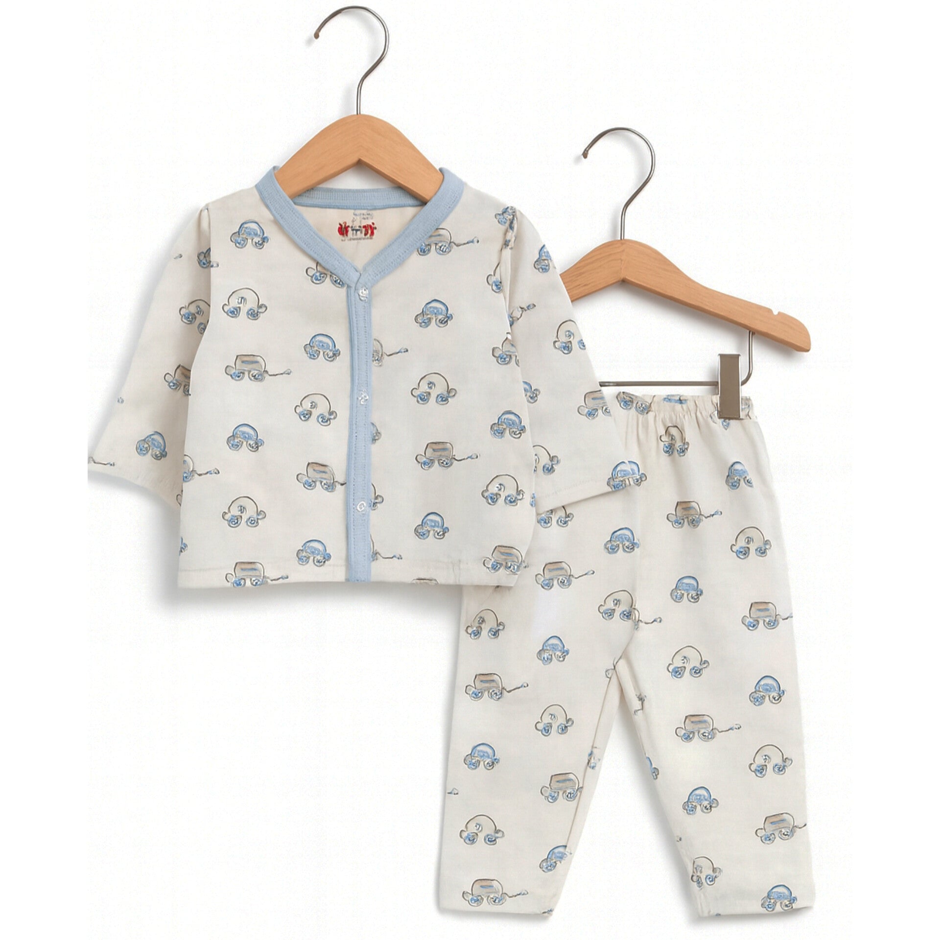 Summer Night Suit - 25 - Blue Cars