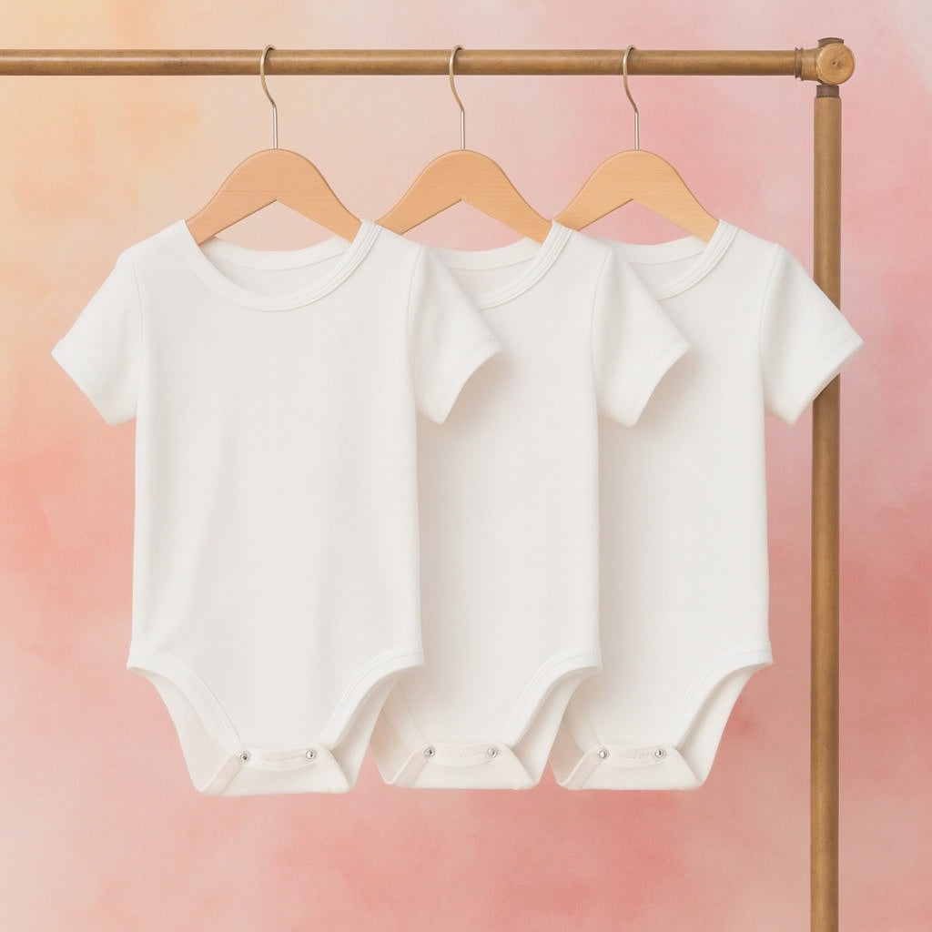 Pack of 3 Body Suits - MC - Half Sleeve