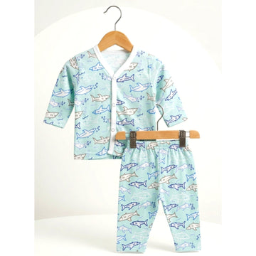 Summer Night Suit - Design 26 - Whale