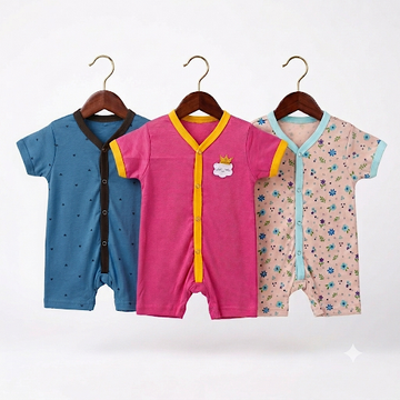 Short Leg Rompers - 26 - Design 04