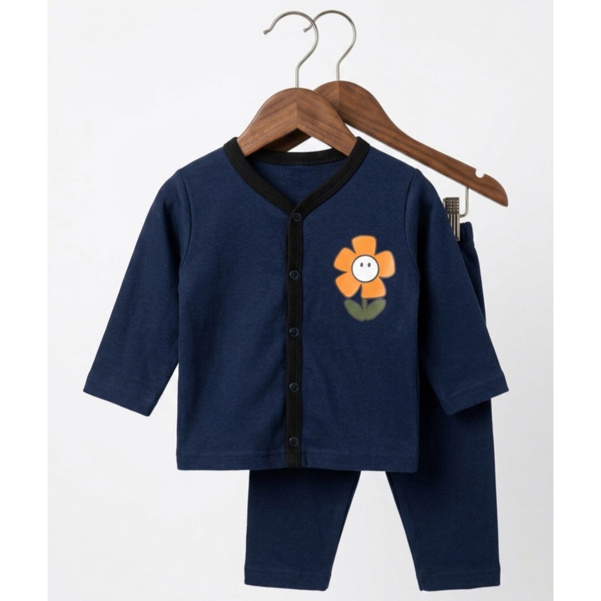 Summer Night Suit - Design 26 - Blue
