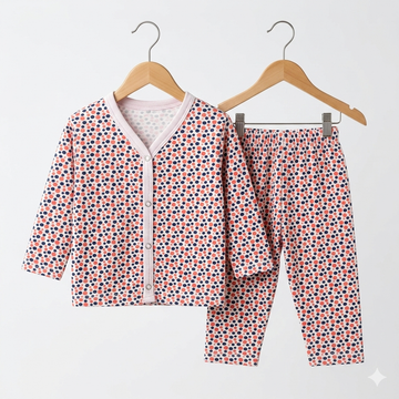 Summer Night Suit - Design 26 - Multi Dot